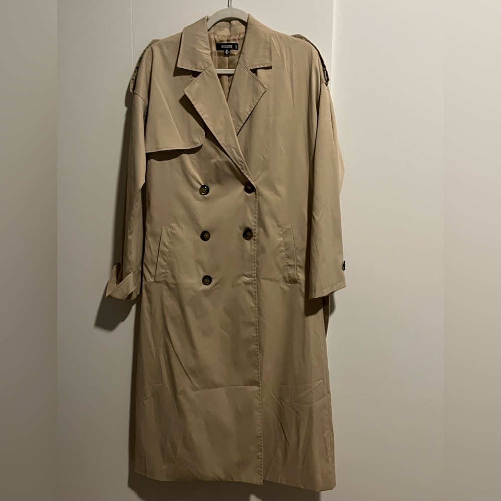 Missguided Classic Tan Trench Coat